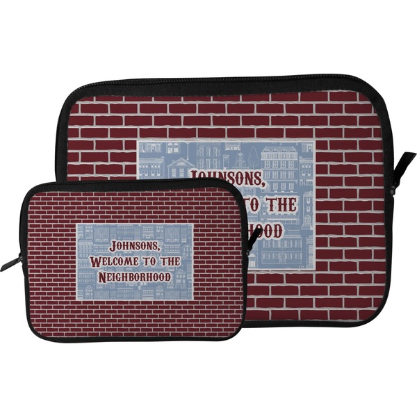 Welcome To The Neighborhood Tablet Sleeve (Size Comparison)