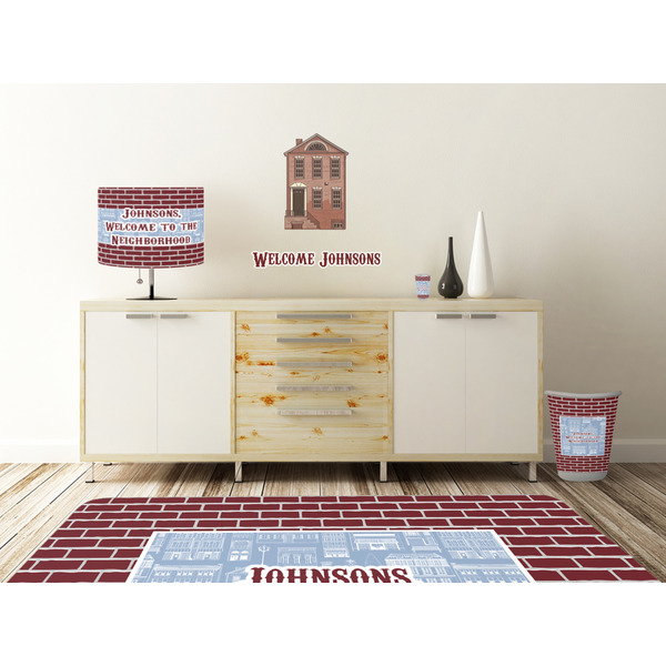 Welcome To The Neighborhood Wall Graphic Decal Wooden Desk