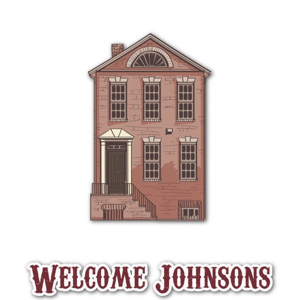 Custom Housewarming Graphic Decal - Custom Sizes (Personalized)