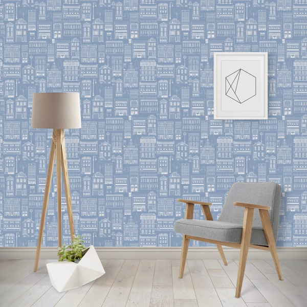 Custom Housewarming Wallpaper & Surface Covering (Peel & Stick - Repositionable)
