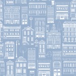 Housewarming Wallpaper & Surface Covering (Peel & Stick 24"x 24" Sample)