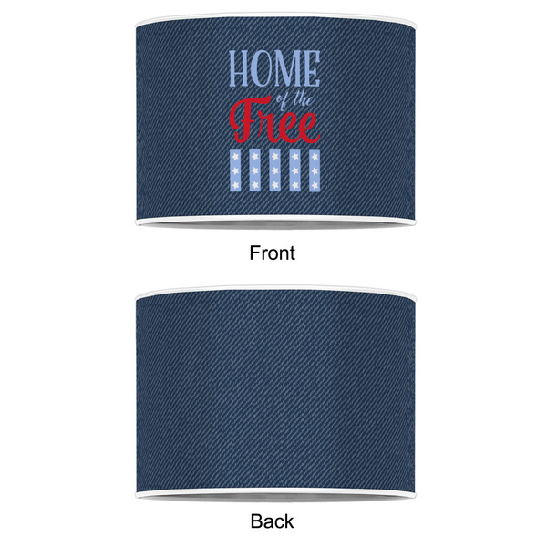 American Quotes 12" Drum Lampshade - APPROVAL (Poly Film)