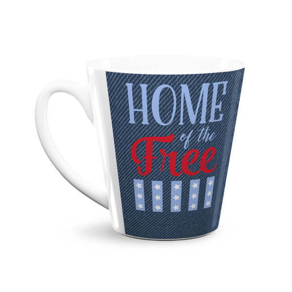 American Quotes 12 Oz Latte Mug - Front