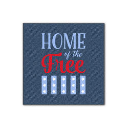 American Quotes Wood Print - 12x12