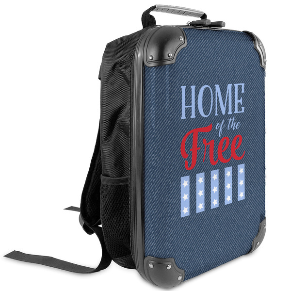 Custom American Quotes Kids Hard Shell Backpack