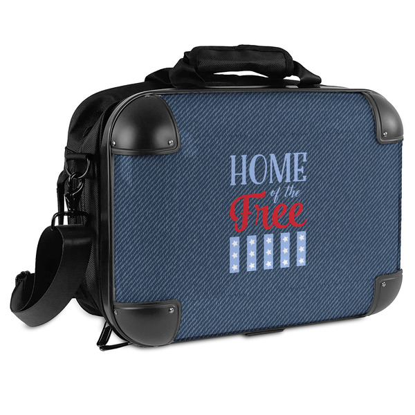 Custom American Quotes Hard Shell Briefcase