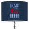 American Quotes 16" Drum Lampshade - ON STAND (Fabric)