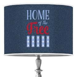 American Quotes 16" Drum Lamp Shade - Poly-film