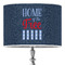 American Quotes 16" Drum Lampshade - ON STAND (Poly Film)