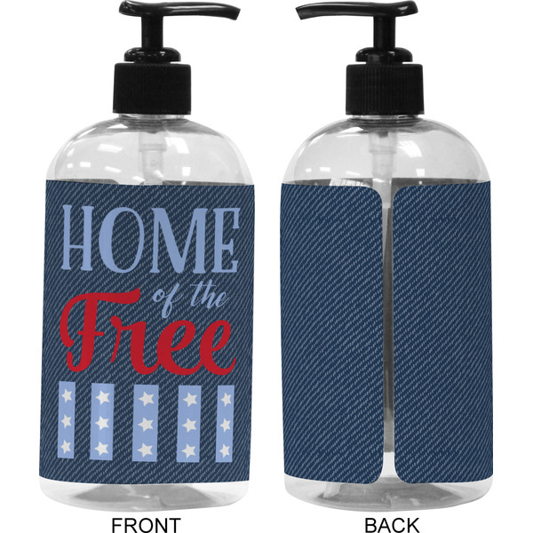 American Quotes 16 oz Plastic Liquid Dispenser (Approval)