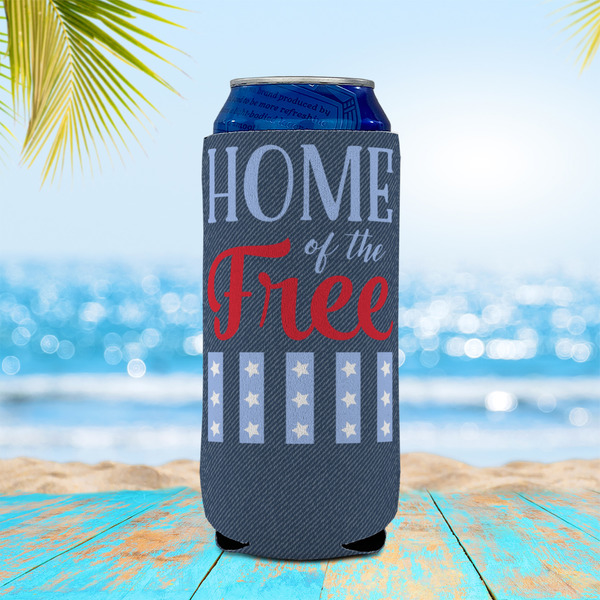 American Quotes 16oz Can Sleeve - LIFESTYLE