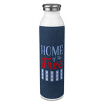 American Quotes 20oz Stainless Steel Water Bottle - Full Print