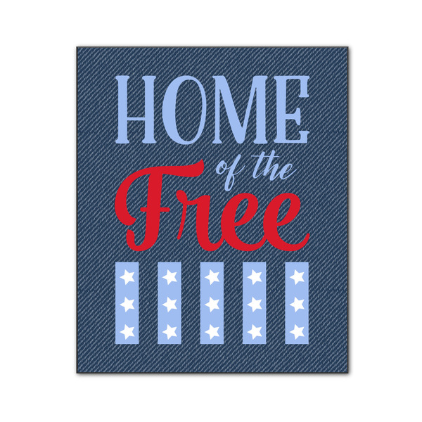 American Quotes 20x24 Wood Print - Front View