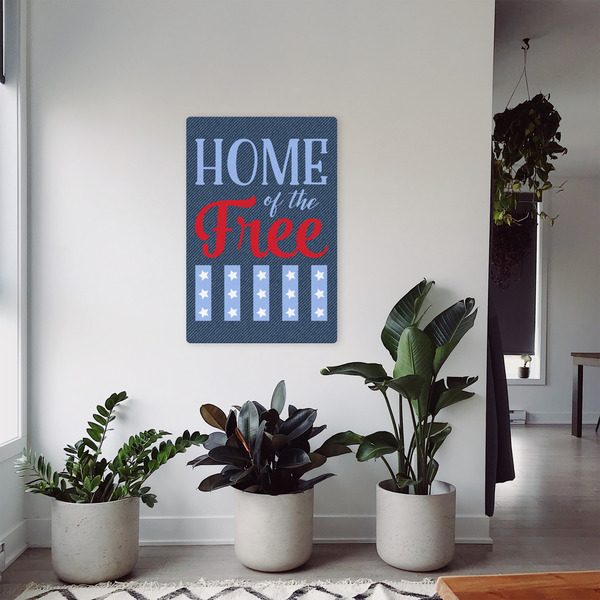 American Quotes 20x30 - Canvas Print - In Context