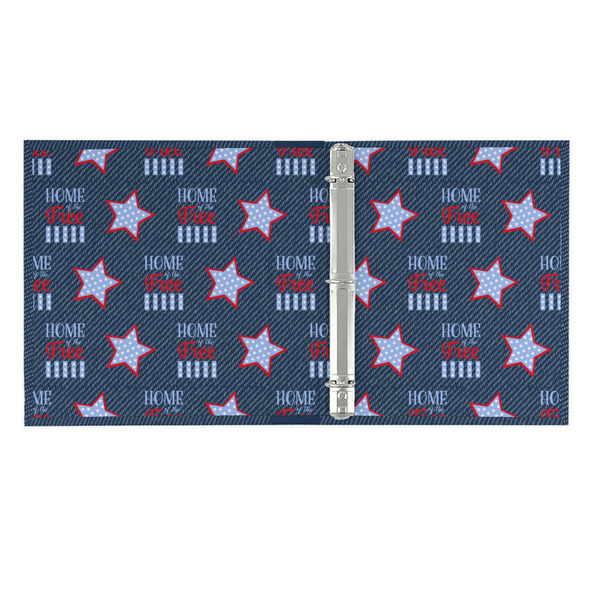 American Quotes 3 Ring Binders - Full Wrap - 1" - OPEN INSIDE