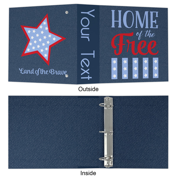 American Quotes 3 Ring Binders - Full Wrap - 2" - APPROVAL