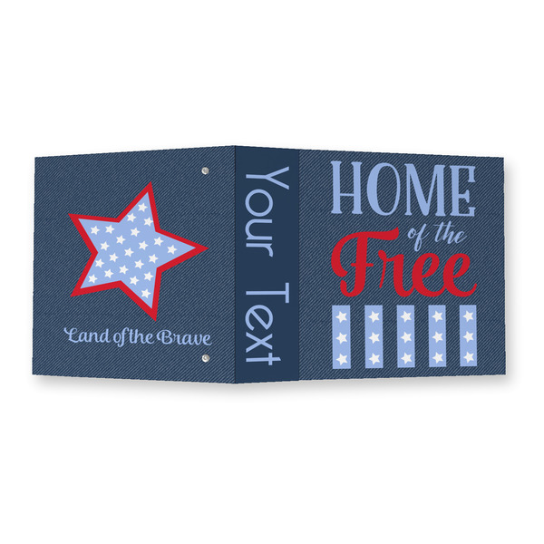 American Quotes 3 Ring Binders - Full Wrap - 2" - OPEN OUTSIDE