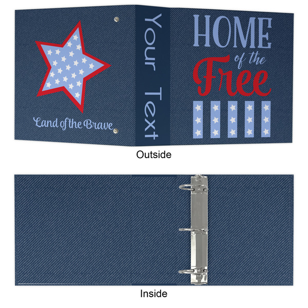 American Quotes 3 Ring Binders - Full Wrap - 3" - APPROVAL