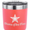 American Quotes 30 oz Stainless Steel Ringneck Tumbler - Coral - CLOSE UP
