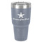 American Quotes 30 oz Stainless Steel Tumbler - Grey - Single-Sided