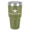 American Quotes 30 oz Stainless Steel Ringneck Tumbler - Olive - Front