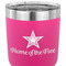 American Quotes 30 oz Stainless Steel Ringneck Tumbler - Pink - CLOSE UP