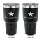 American Quotes 30 oz Stainless Steel Ringneck Tumblers - Black - Double Sided - APPROVAL
