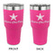 American Quotes 30 oz Stainless Steel Tumbler - Pink - Double Sided