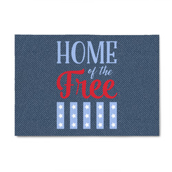 American Quotes 4' x 6' Indoor Area Rug