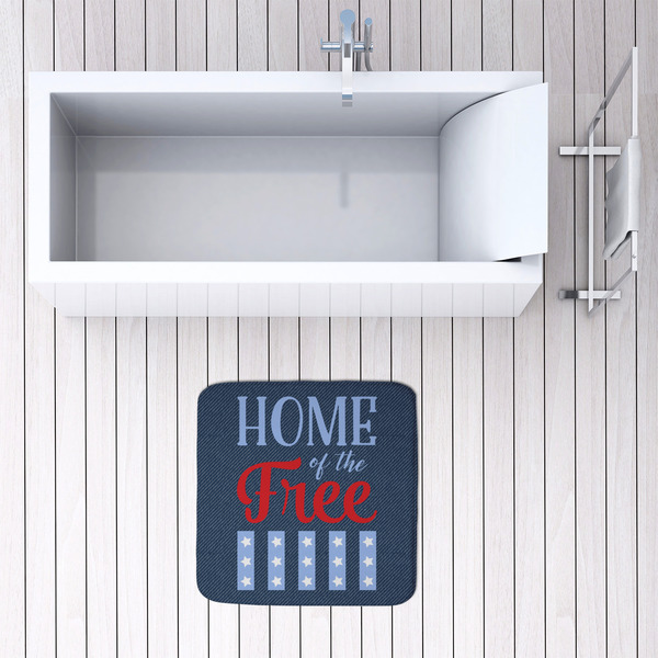 American Quotes 48x48 Foam Memory Mat - LIFESTYLE