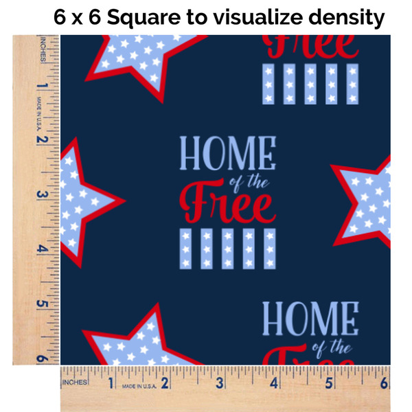 American Quotes 6x6 Swatch of Fabric