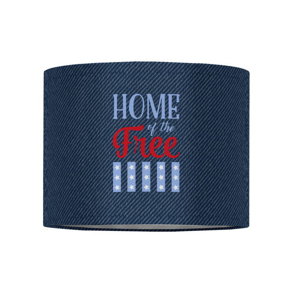 American Quotes 8" Drum Lampshade - FRONT (Fabric)