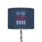 American Quotes 8" Drum Lampshade - ON STAND (Fabric)