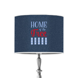 American Quotes 8" Drum Lamp Shade - Poly-film