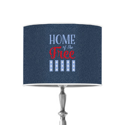 American Quotes 8" Drum Lamp Shade - Poly-film