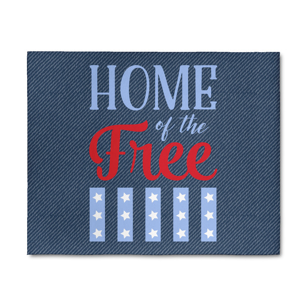 Custom American Quotes 8' x 10' Indoor Area Rug