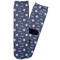 American Quotes Adult Crew Socks - Single Pair - Front and Back