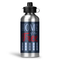 American Quotes Water Bottle - Aluminum - 20 oz (Personalized)