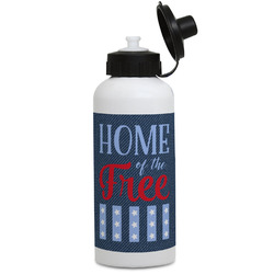 American Quotes Water Bottles - Aluminum - 20 oz - White