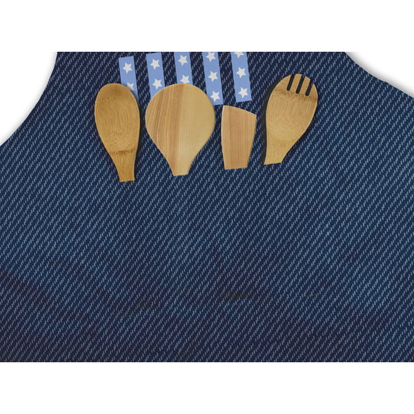 American Quotes Apron - Pocket Detail with Props