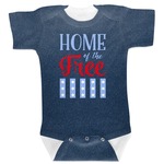 American Quotes Baby Bodysuit