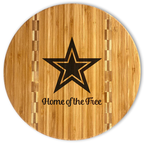 Custom American Quotes Bamboo Cutting Board