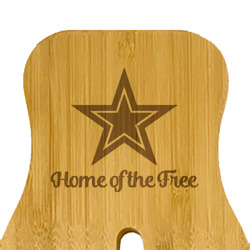 American Quotes Bamboo Salad Mixing Hand