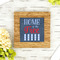 American Quotes Bamboo Trivet with 6" Tile - LIFESTYLE