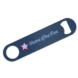 American Quotes Bar Bottle Opener - White