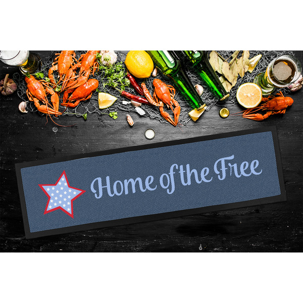 American Quotes Bar Mat - Large - LIFESTYLE