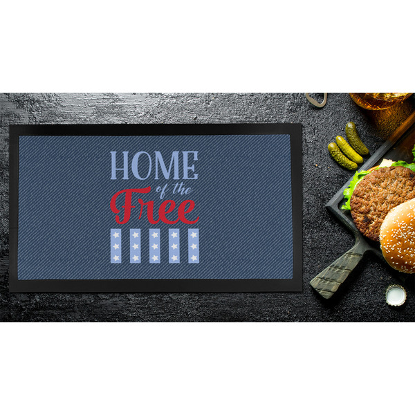 American Quotes Bar Mat - Small - LIFESTYLE