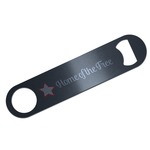 American Quotes Bar Bottle Opener - Silver