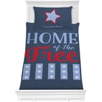 American Quotes Comforter Set - Twin XL (Personalized)