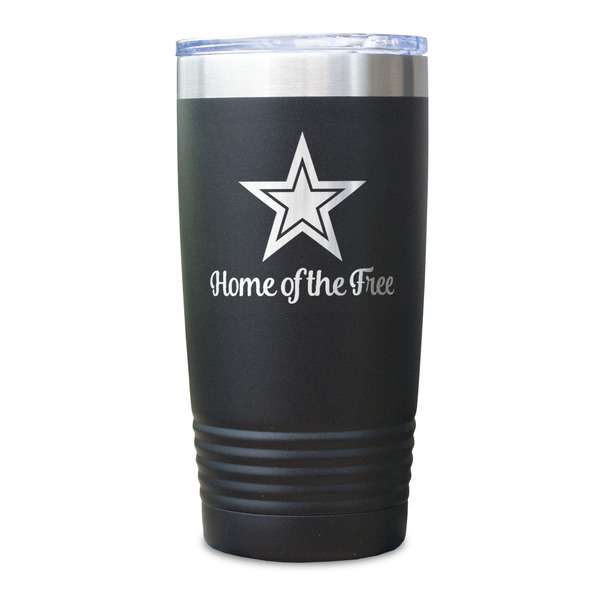American Quotes Black Polar Camel Tumbler - 20oz - Single Sided - Approval